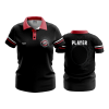2620 FD Womens Polo LASERS-BLACK