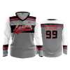 2620 FD Womens V-Neck Longsleeve LASERS-CHARCOAL