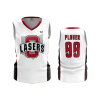 2620 FD Womens V-Neck Sleeveless LASERS-WHITE