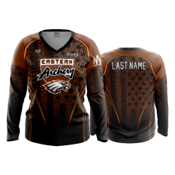 2616 FD Womens V-Neck Longsleeve EASTERN-ARCHERY