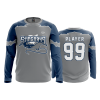 2622 FD Long Sleeve MENS OHIO-STINGRAYS-CHARCOAL