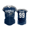2622 FD ProTek Womens Full Button Down OHIO-STINGRAYS-NAVY