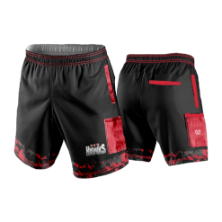 2540 LIGHTWEIGHT MICROFIBER 160gsm SHORT RED-HAWKS-WELLING