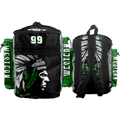 2632 Mojo Diamond Backpack WESTERN-FASTPITCH-KELLY
