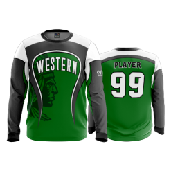 2632 FD Long Sleeve MENS WESTERN-FASTPITCH-KELLY