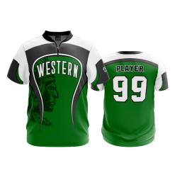 2632 FD Quarter Zip Batting Jacket SS WESTERN-FASTPITCH-KELLY