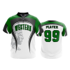 2632 FD Quarter Zip Batting Jacket SS WESTERN-FASTPITCH-WHITE
