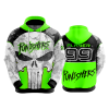 2602 FD Hoody PUNISHERS-FLO INK + $5