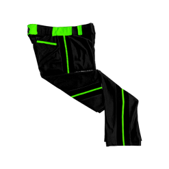 2602 CL BLACK CUSTOM BRAID MENS PANT PUNISHERS-FLO INK + $5