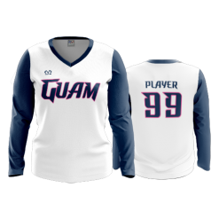 421 FD Womens V-Neck Longsleeve GUAM-WOMENS