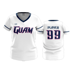 421 FD Womens V-Neck GUAM-WOMENS