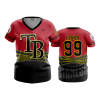 2049 FD Womens V-Neck TEAM-BIDNESS-FLO INK + $5