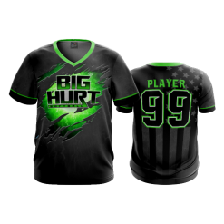 2625 FD Sport V-Neck MENS BIG-HURT-BLACK