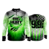 2625 FD Quarter Zip Batting Jacket LS BIG-HURT-SOFTBALL