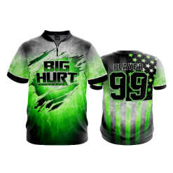 2625 FD Quarter Zip Batting Jacket SS BIG-HURT-SOFTBALL