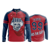 2599 FD Quarter Zip Batting Jacket LS JOBUS