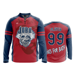 2599 FD Quarter Zip Batting Jacket LS JOBUS