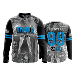 2601 FD Quarter Zip Batting Jacket LS SPECTRE-BOMBS