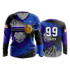 2600 FD Womens V-Neck Longsleeve CENTENNIAL-BALLERS-BLACK