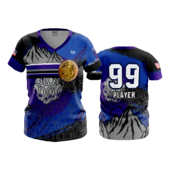 2600 FD Womens V-Neck CENTENNIAL-BALLERS-BLACK