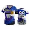 2600 FD Womens V-Neck CENTENNIAL-BALLERS-WHITE