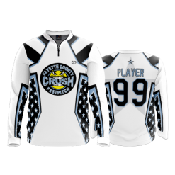 2603 FD Quarter Zip Batting Jacket LS FAYETTE-COUNTY-CRUSH