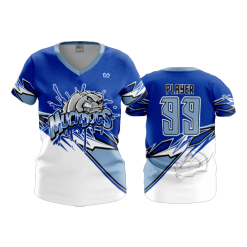 2051 FD Womens V-Neck MUCKDOGS-NEW-ROYAL