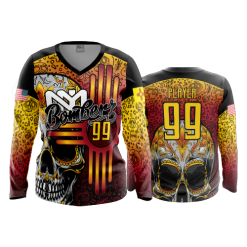 2608 FD Womens V-Neck Longsleeve NM-BANGERS