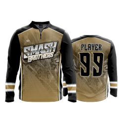 1786 FD Quarter Zip Batting Jacket LS SMASH-BROTHERS