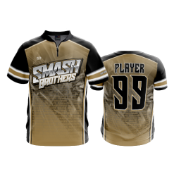 1786 FD Quarter Zip Batting Jacket SS SMASH-BROTHERS