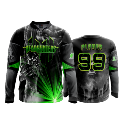 848 FD Quarter Zip Batting Jacket LS HEADHUNTERS