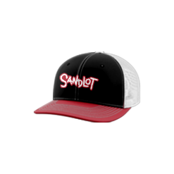 2614 Team Cap Trucker 112 SANDLOT-LEGENDS-RED