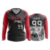 2614 FD Womens V-Neck Longsleeve SANDLOT-LEGENDS-RED