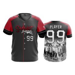 2614 FD Sport V-Neck MENS SANDLOT-LEGENDS-RED