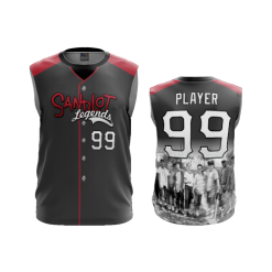 2614 FD Sport Sleeveless MENS SANDLOT-LEGENDS-RED