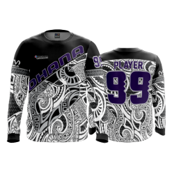 1675 FD Long Sleeve MENS OHANA-BLACK