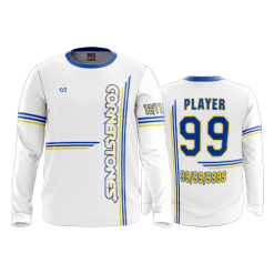 2634 FD Long Sleeve MENS CORNERSTONES-WHITE