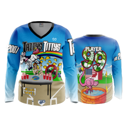 2430 FD Womens V-Neck Longsleeve TATTYS-AND-TITTYS