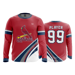 2470 FD Long Sleeve MENS CARDINALS-RED