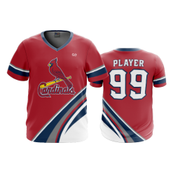 2470 FD Sport V-Neck MENS CARDINALS-RED