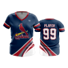 2470 FD Womens V-Neck CARDINALS