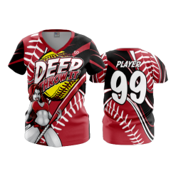 2628 FD Womens V-Neck DEEP-THROW-IT