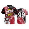 2628 FD Quarter Zip Batting Jacket SS DEEP-THROW-IT