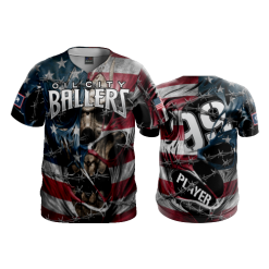 2606 FD ProTek Mens Full Button Down OIL-CITY-BALLERS