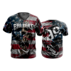 2606 FD Sport V-Neck MENS OIL-CITY-BALLERS