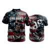 2606 FD Quarter Zip Batting Jacket SS OIL-CITY-BALLERS
