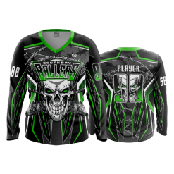 2637 FD Womens V-Neck Longsleeve SOUTH-BAY-BALLERS