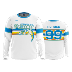 2636 FD Long Sleeve MENS PELICANS-WHITE-FIXED