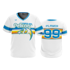 2636 FD Sport V-Neck MENS PELICANS-WHITE-FIXED