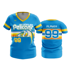 2636 FD Womens V-Neck TAMPA-BAY-PELICANS-BLUE-FIX